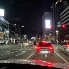 서행 운전 훈련 완료